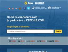Tablet Screenshot of cannature.com